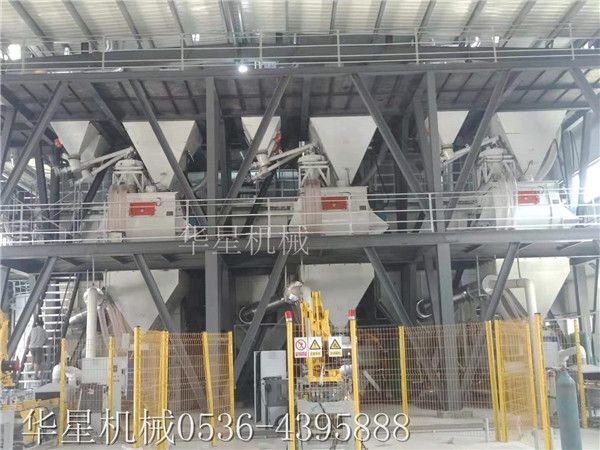 福建石膏砂漿生産線